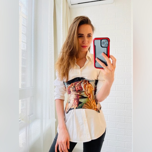 Tailor made Corset “The Birth of Venus” - Picture 5 of 7